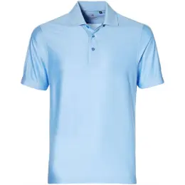 Mens Oakland Hills Golf Shirt Light Blue